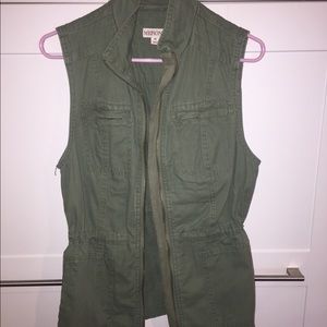 Army green vest